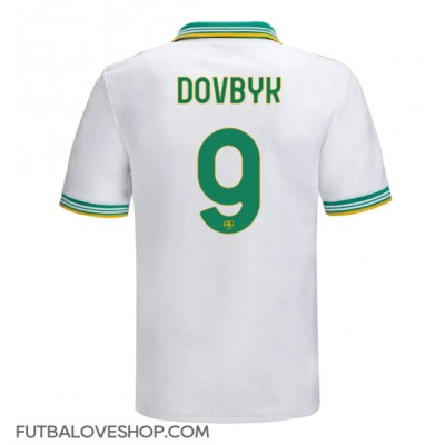Dres AS Roma Artem Dovbyk #9 Tretina 2025-26 Krátky Rukáv Dres AS Roma Artem Dovbyk #9 Tretina 2025-26 Krátky Rukáv
